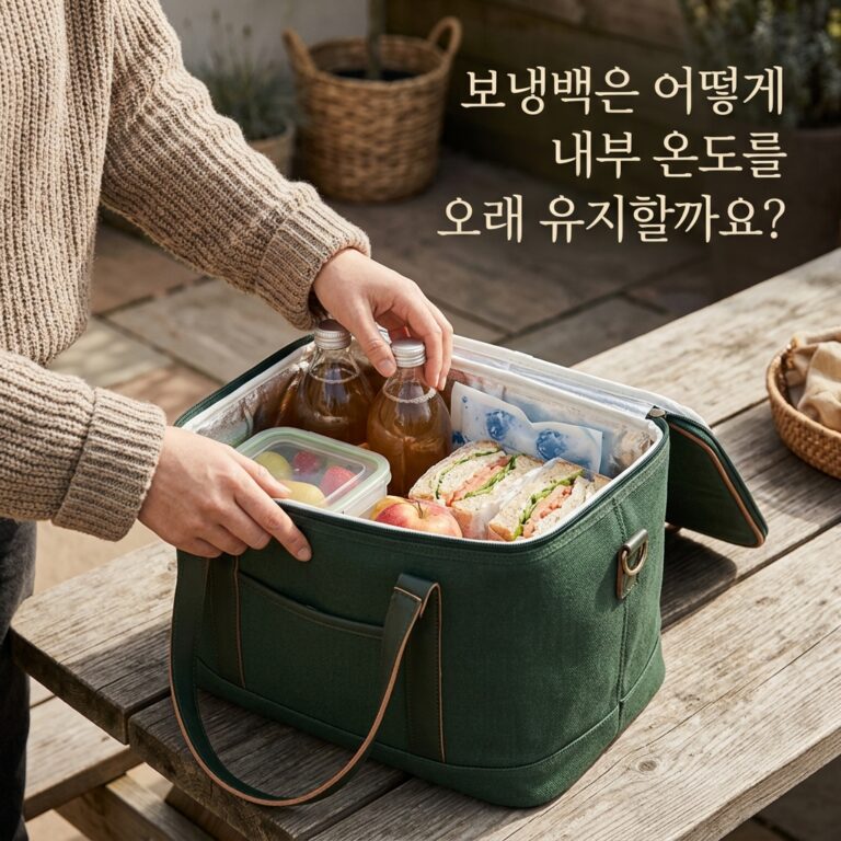 ai thumbnail photography 보냉백은 어떻게 내부 온도를 오래 유지할까요 1787899427