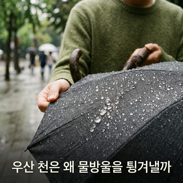 ai thumbnail photography 우산 천은 왜 물방울을 튕겨낼까 1787813749