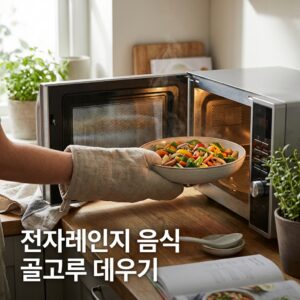 ai thumbnail photography 전자레인지 음식 골고루 데우기 1787811664