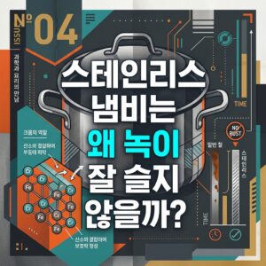 ai thumbnail poster 스테인리스 냄비는 왜 녹이 잘 슬지 않을까 1786719621