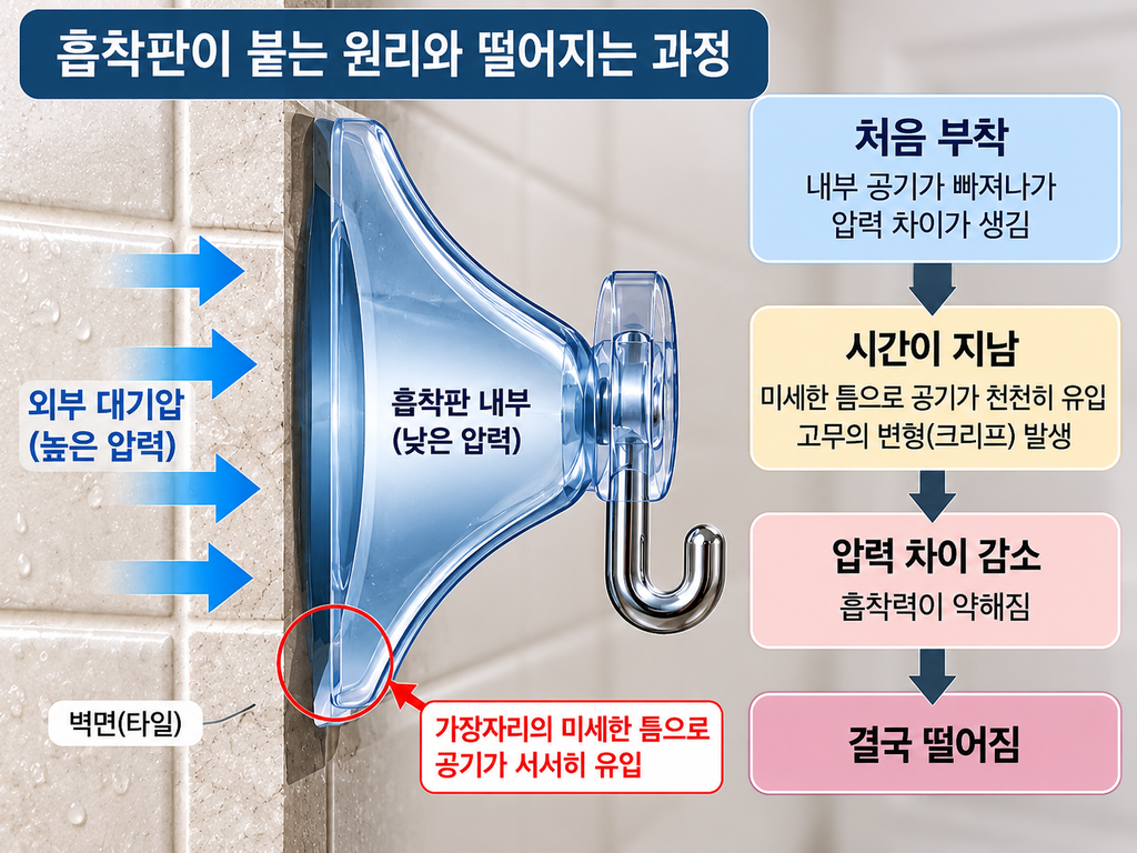 흡착판은 왜 며칠 지나면 떨어질까? 진공보다 중요한 재료의 비밀 1 ChatGPT Image 2026년 9월 20일 오후 03 33 01