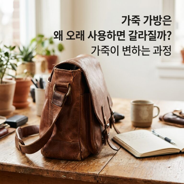 ai thumbnail photography 가죽 가방은 왜 오래 사용하면 갈라질까 가죽이 변하는 과정 1788228645