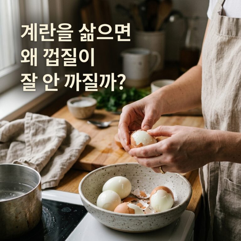 ai thumbnail photography 계란을 삶으면 왜 껍질이 잘 안 까질까 1788917306