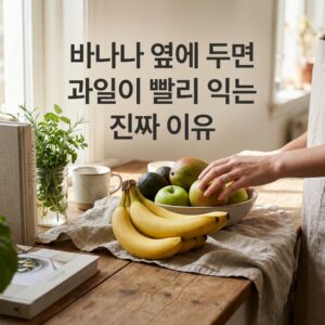ai thumbnail photography 바나나 옆에 두면 과일이 빨리 익는 진짜 이유 1788240573