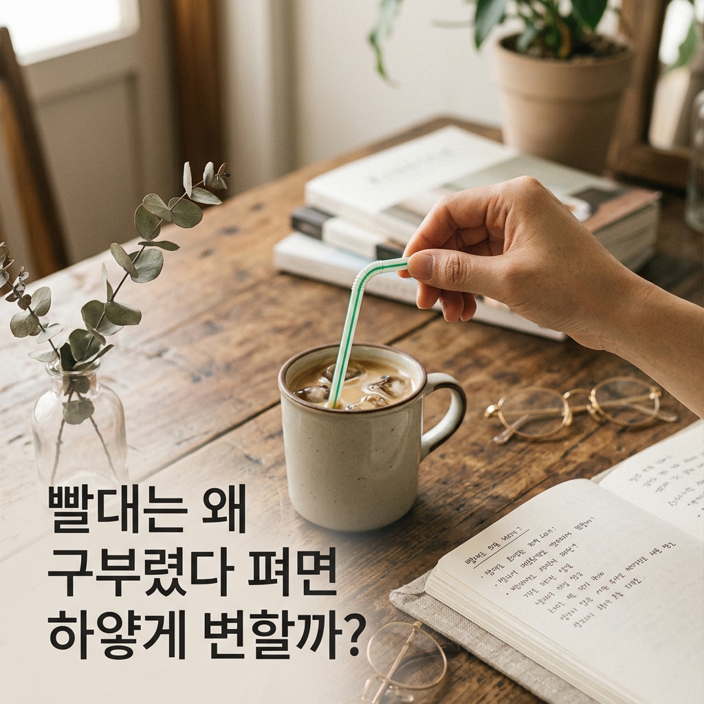ai thumbnail photography 빨대는 왜 구부렸다 펴면 하얗게 변할까 1789191029