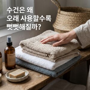 ai thumbnail photography 수건은 왜 오래 사용할수록 뻣뻣해질까 1788228445