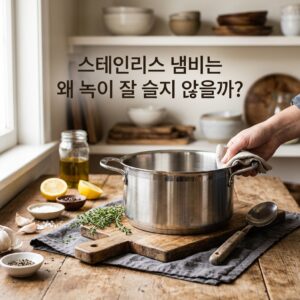 ai thumbnail photography 스테인리스 냄비는 왜 녹이 잘 슬지 않을까 1788237546
