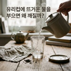 ai thumbnail photography 유리컵에 뜨거운 물을 부으면 왜 깨질까 1788617232