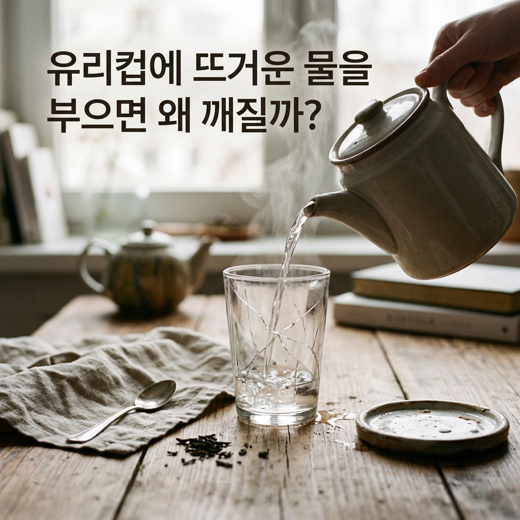 ai thumbnail photography 유리컵에 뜨거운 물을 부으면 왜 깨질까 1788617232
