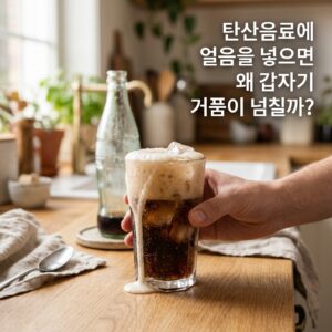 ai thumbnail photography 탄산음료에 얼음을 넣으면 왜 갑자기 거품이 넘칠까 1789437312
