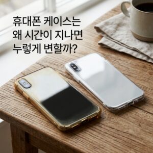 ai thumbnail photography 휴대폰 케이스는 왜 시간이 지나면 누렇게 변할까 1789908648
