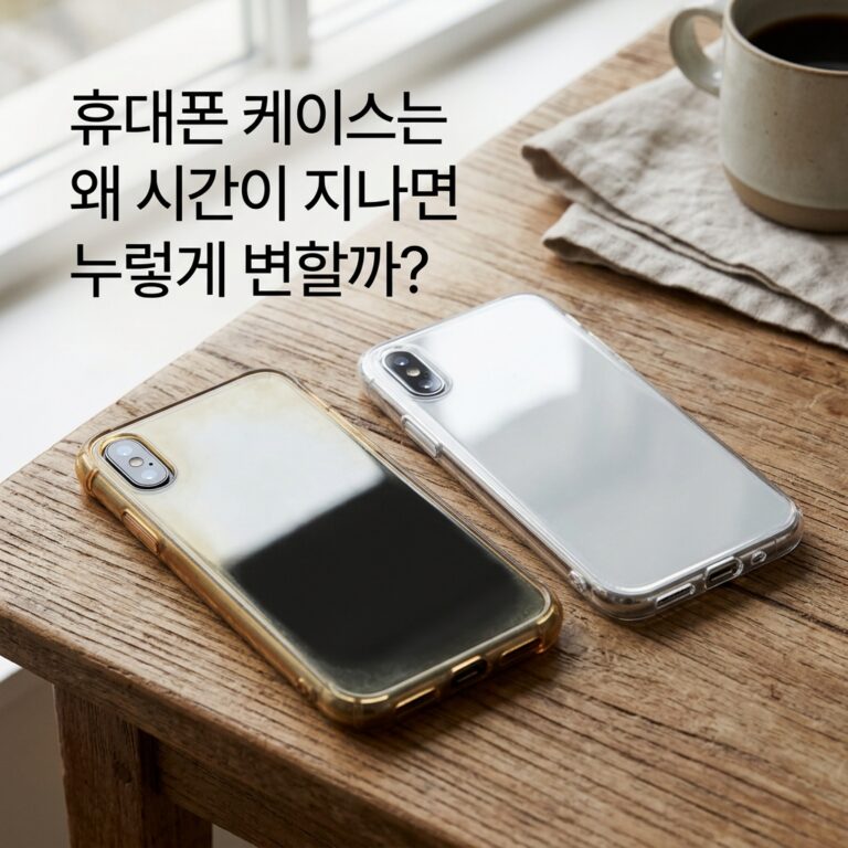 ai thumbnail photography 휴대폰 케이스는 왜 시간이 지나면 누렇게 변할까 1789908648