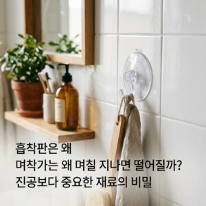 ai thumbnail photography 흡착판은 왜 며칠 지나면 떨어질까 진공보다 중요한 재료의 비밀 1789885096